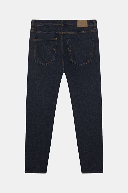 İndigo Tapered Erkek Jean Pantolon 2