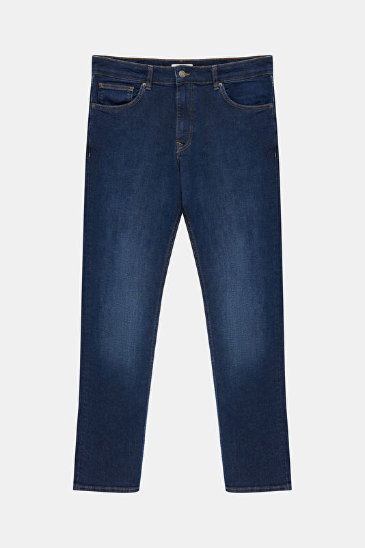 İndigo Straight Erkek Jean Pantolon
