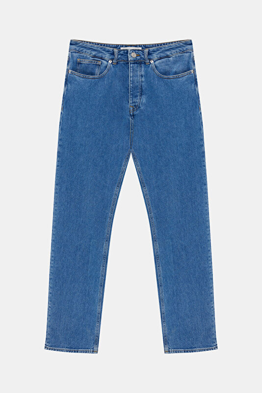 Indigo Straight Men's Jeans