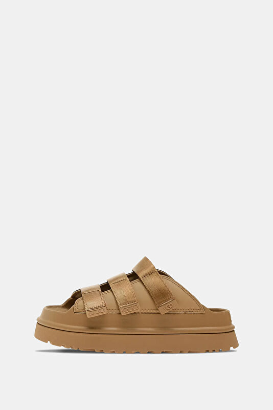 GoldenGlow Dark Sand Women's Slippers 2