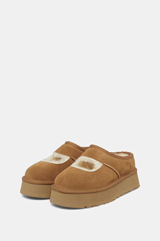 Bea Mary Jane Tan Women's Slippers 2