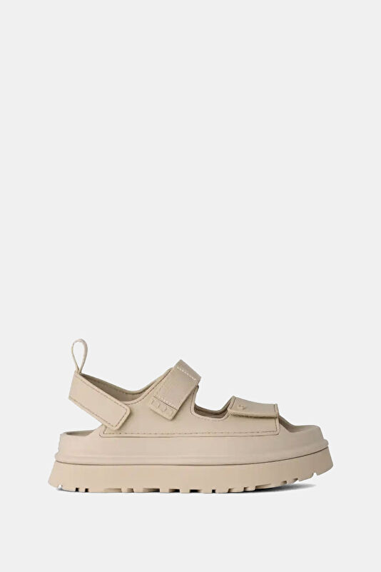GoldenGlow Cream Women's Sandals