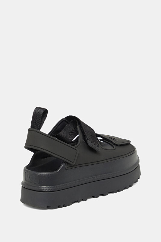 Goldenglow Black Women's Sandals 3