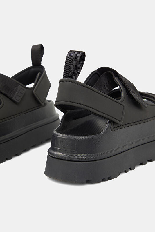 Goldenglow Black Women's Sandals 4