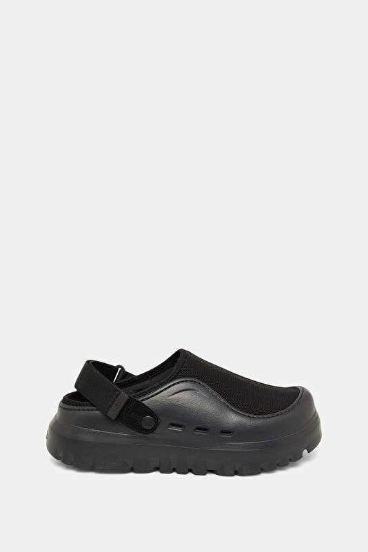 Peakmod Black Men's Sandals