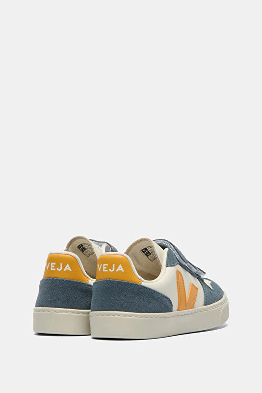 Small V-10 White Boys' Sneakers 3