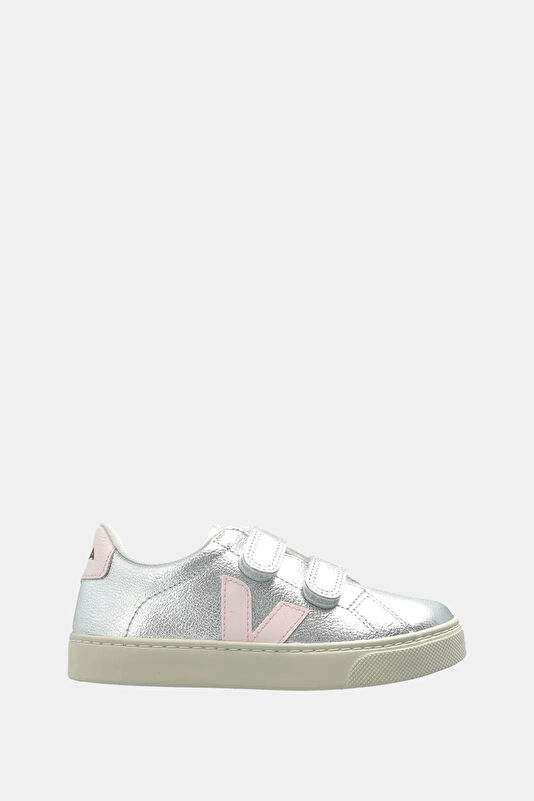 Small Esplar Silver Girls' Sneakers