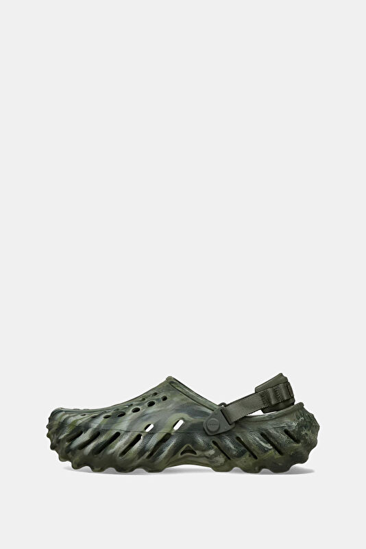 Echo Marbled Clog Haki Erkek Terlik 2