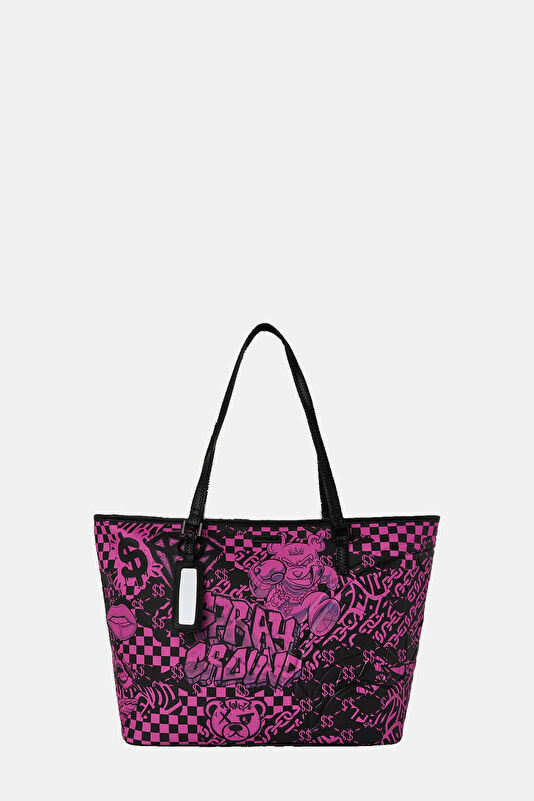 Organza Shark Black Bag