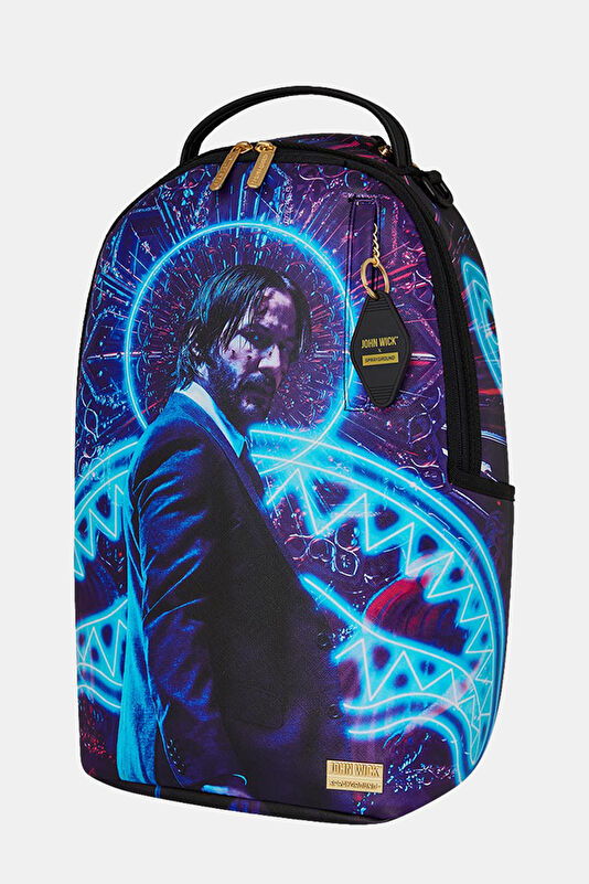 John Wick Neon Çok Renkli Çanta 4