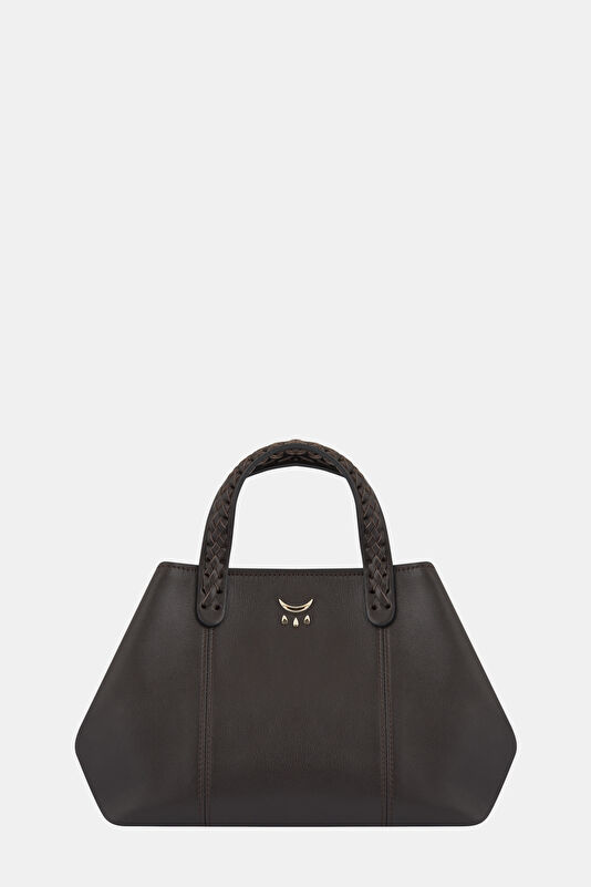 Mini Hemithea Dark Brown Leather Bag 2