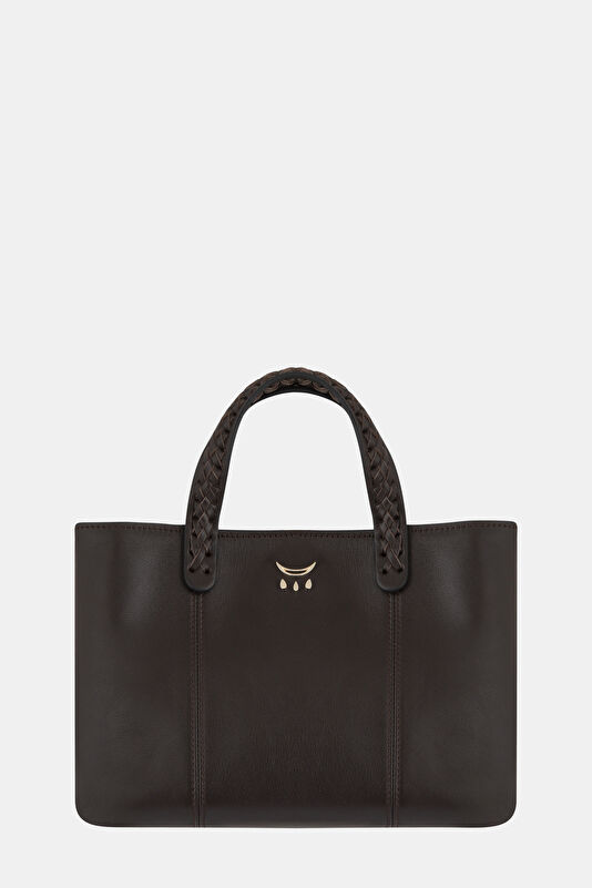 Mini Hemithea Dark Brown Leather Bag 3