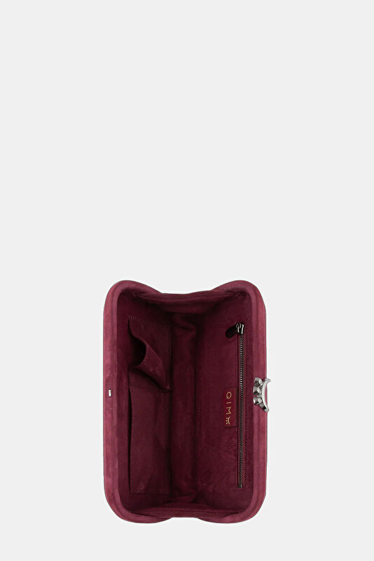 Maroon Satin Bag 3