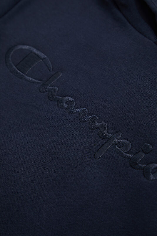 Lacivert Relax Kalıp Kapuşonlu Çocuk Sweatshirt 4