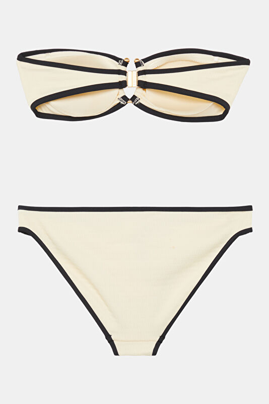 Ekru Kadın Bikini 2
