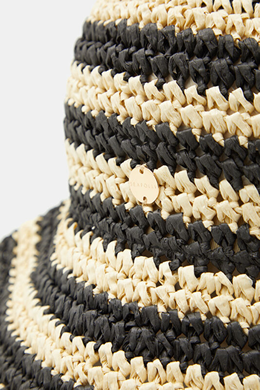 Beige Raffia Hat 3