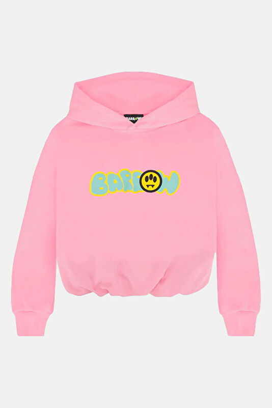 Çok Renkli Bisiklet Yaka Çocuk Sweatshirt