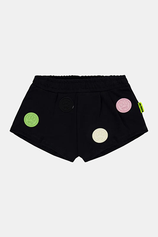 Multicolor Design Filled Shorts