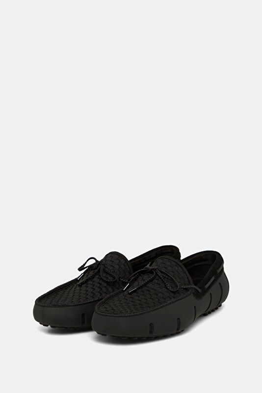 The Woven Driver Black Men's Shoes 2