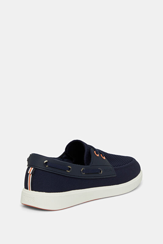 Breeze Navy Men's Boat Shoe 3