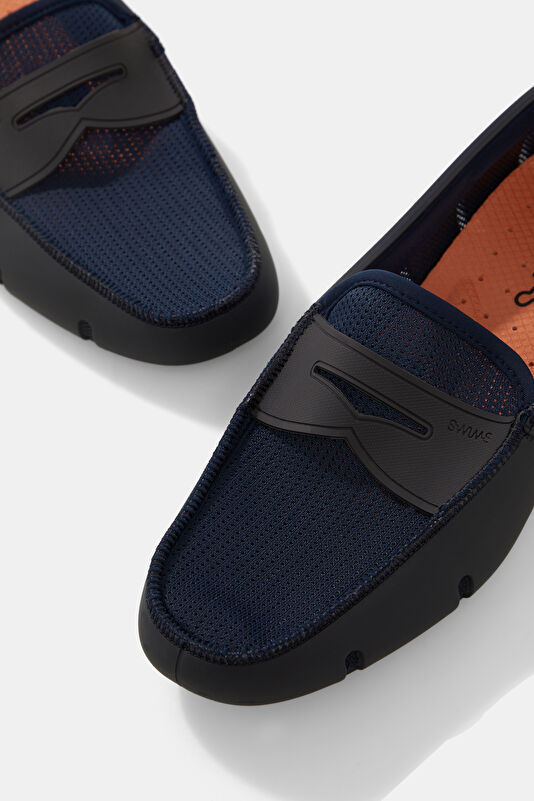 Penny Loafer Navy Men's Shoes 4