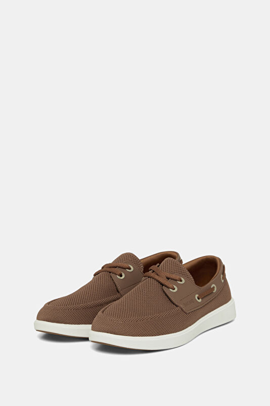 Breeze Light Brown Men's Boat Shoe 2