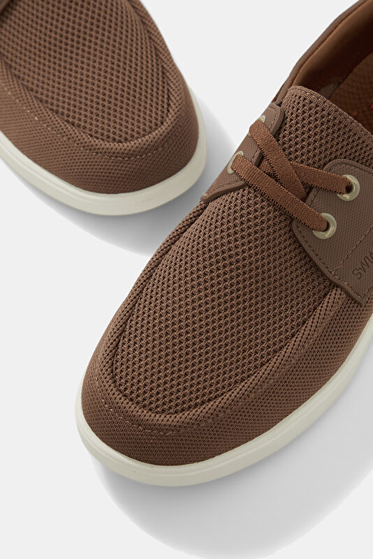 Breeze Light Brown Men's Boat Shoe 4