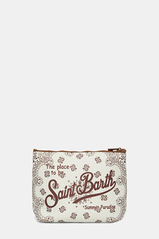 Aline Beige Patterned Bag 3
