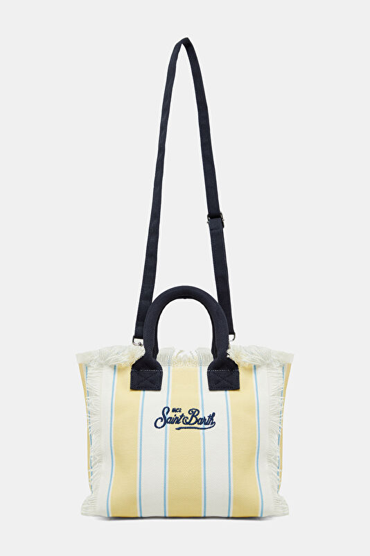 Light Yellow Striped Bag