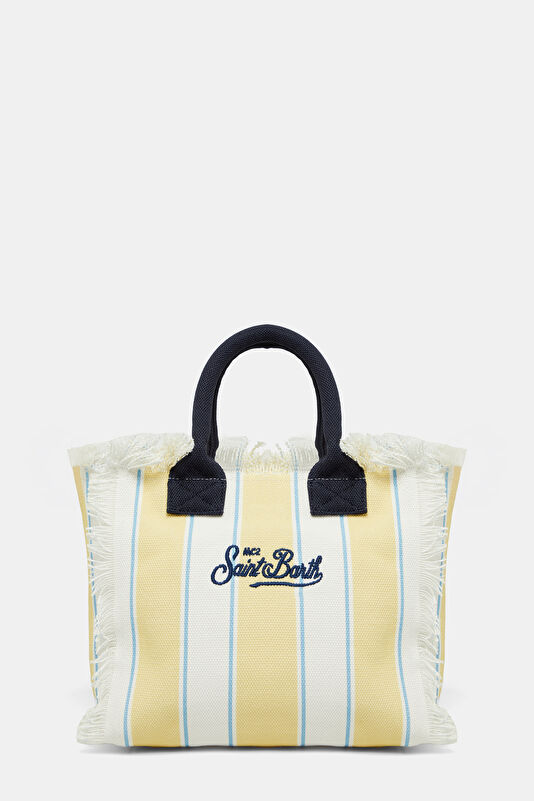 Light Yellow Striped Bag 2