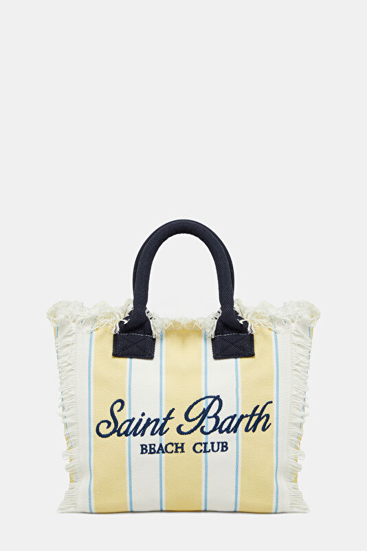 Light Yellow Striped Bag 4