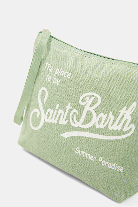 Aline Linen Aqua Bag 4