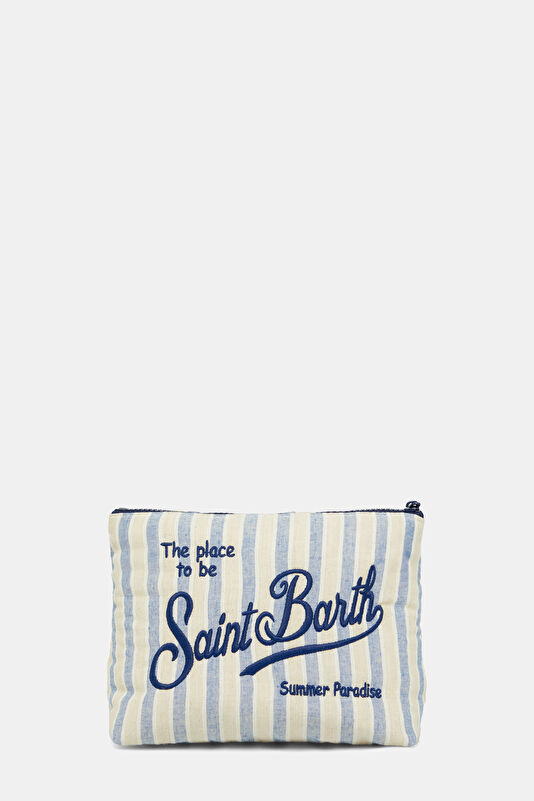 Lilac Striped Bag 3