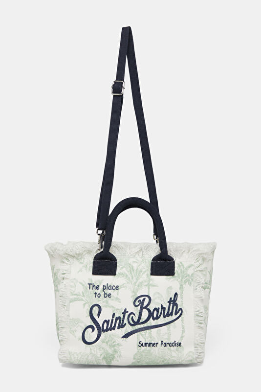 Aqua Green Patterned Bag 2