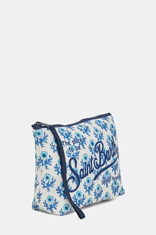 Aline Radical Flowers White Patterned Bag 2