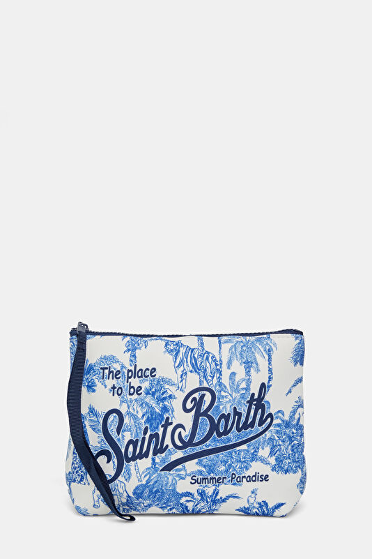 White Patterned Bag