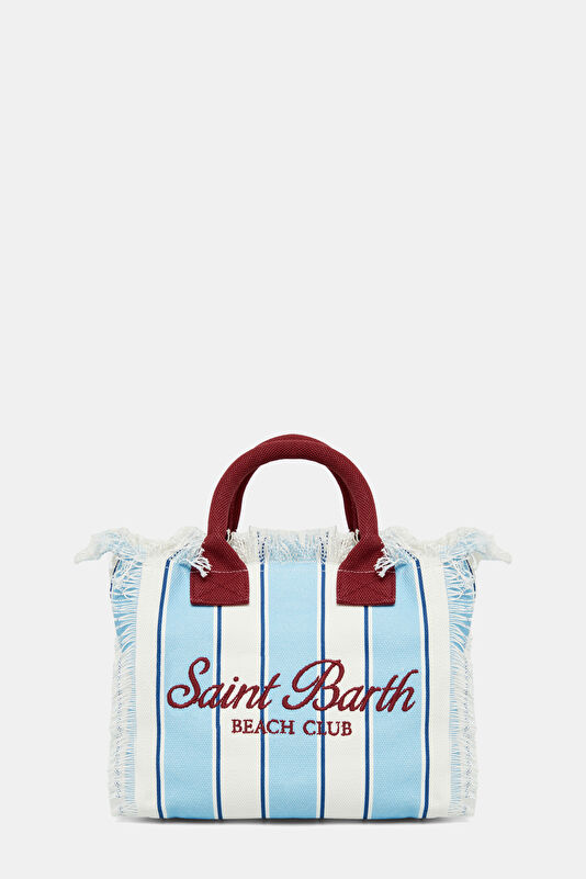 Light Blue Striped Bag 4