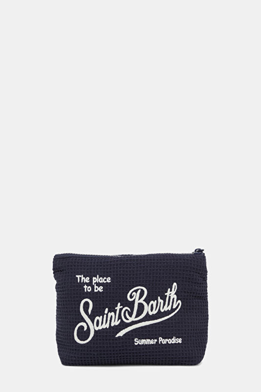 Aline Waffle Navy Bag 3