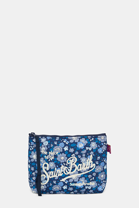 Aline Dark Blue Patterned Bag