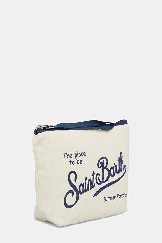 Aline Linen White Bag 2