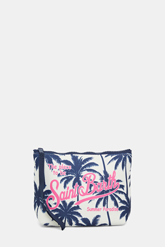 Aline Sponge Navy Patterned Bag