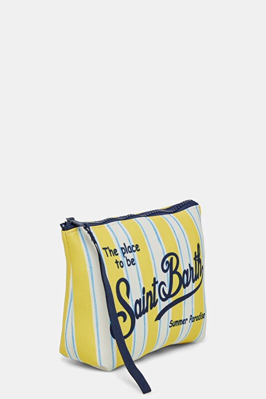 Light Yellow Patterned Bag 2