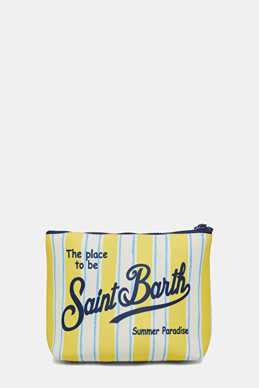 Light Yellow Patterned Bag 3