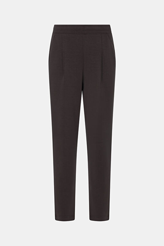 Brown Slim Fit Modal Sports Pants