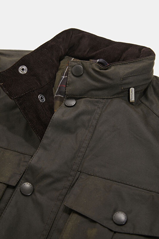 Corbridge Oil Green Men's Jacket 4
