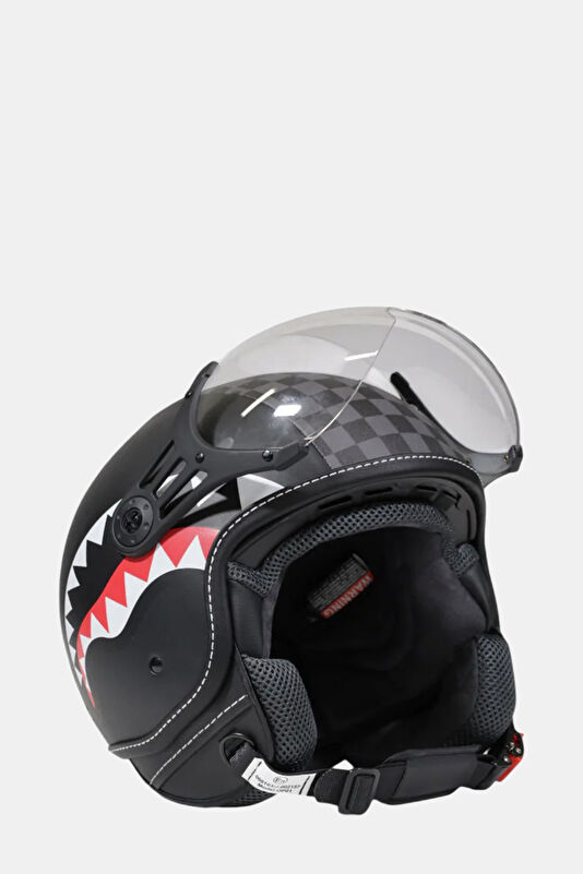 Sharks In Paris Helmet Grey Helmet 2