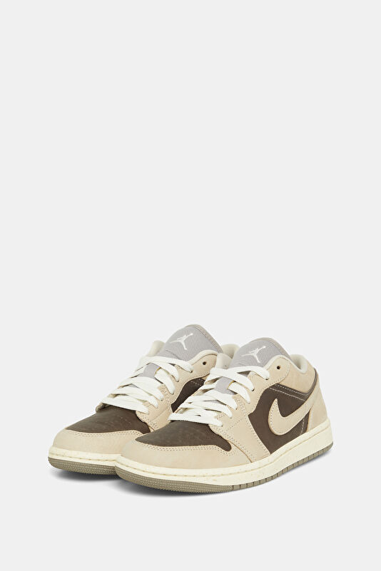 Air Jordan 1 Low SE Koyu Bej Kadın Spor Ayakkabı 2