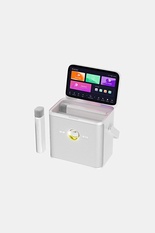 Shell S3 7" Tabletli Çift Mikrofonlu Karaoke Bluetooth Hoparlör