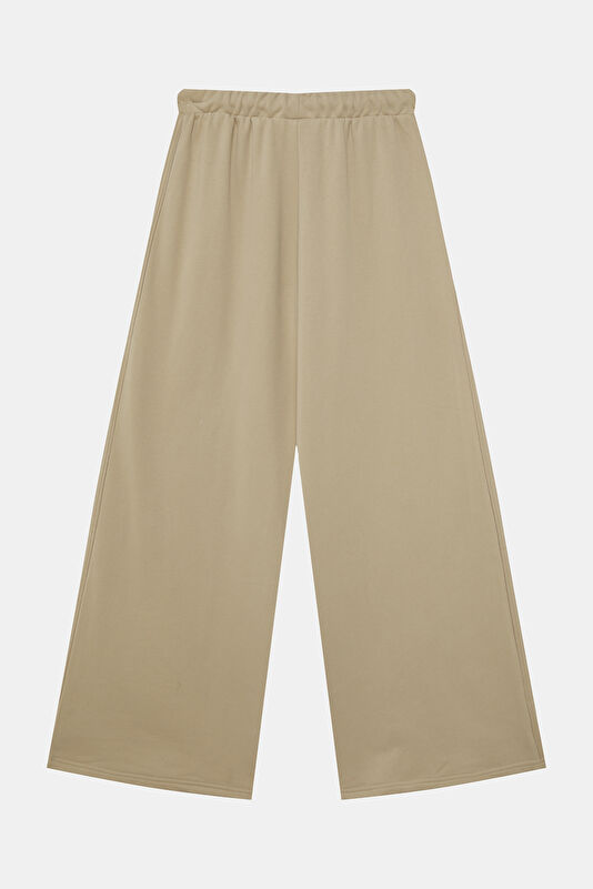 Kahve Loose Fit Kadın Pantolon 2