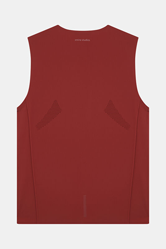 X Entire Studios D4T Training Burgundy Men's Tank Top 2
